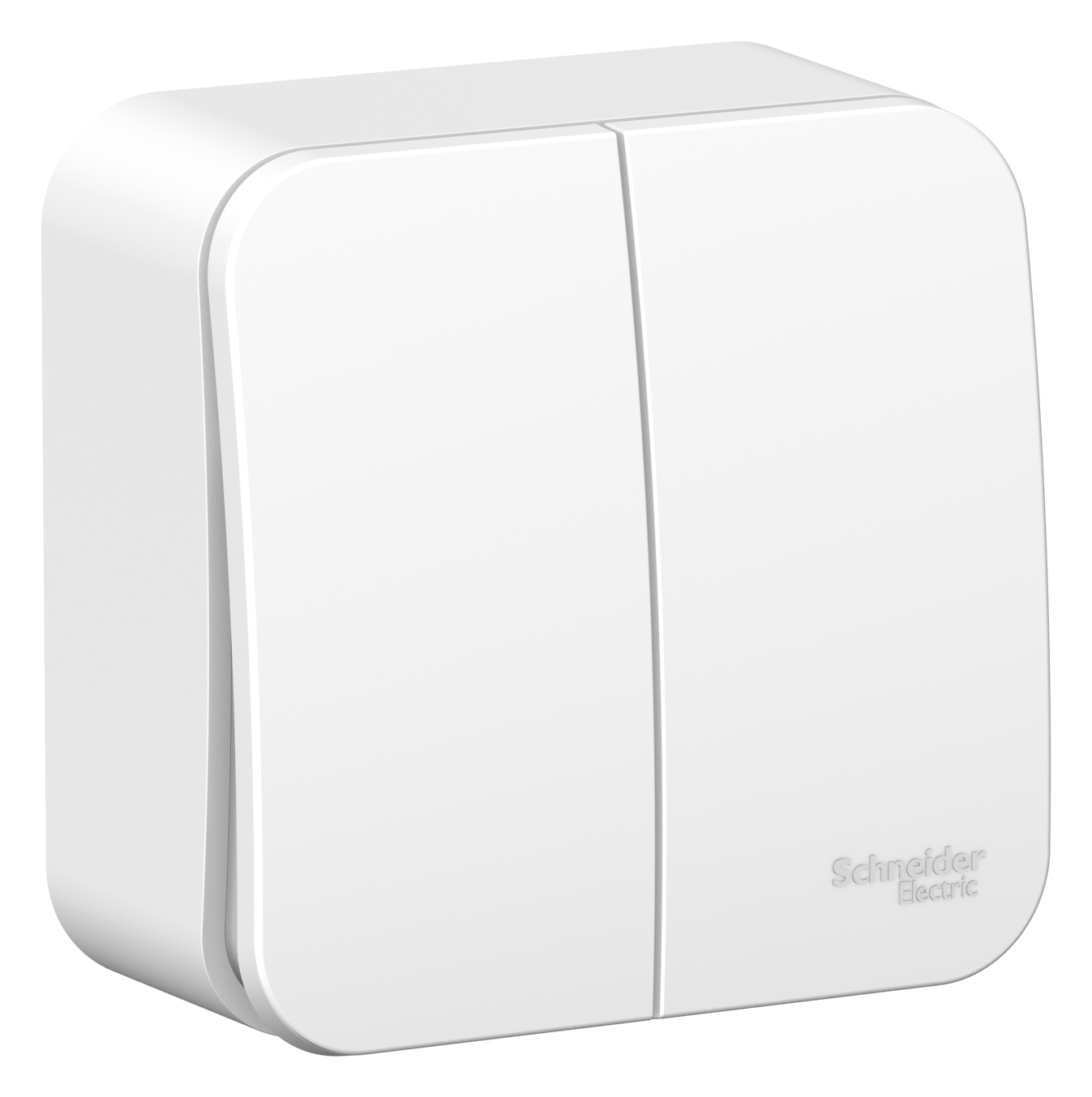 Systeme Electric Blanca наруж Бел Выключатель 2-клавишный, 10А, 250B