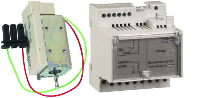 Systeme Electric Systemepact ABC Расцепитель MN + Замедлитель 400V AC