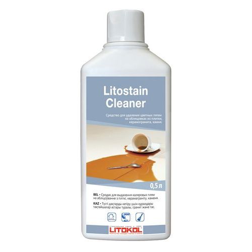 Очиститель Litokol Litostain Cleaner, флакон 0,5 л/ Литокол Литостаин Кланер