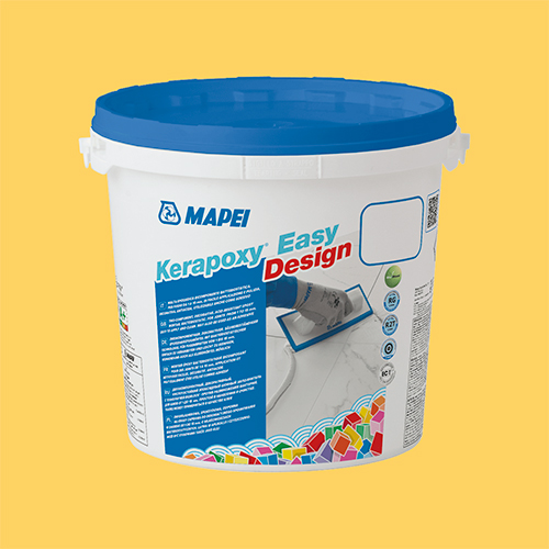 Затирка швов эпоксидная Mapei Kerapoxy Easy Design 0150 Yellow, желтый 3кг