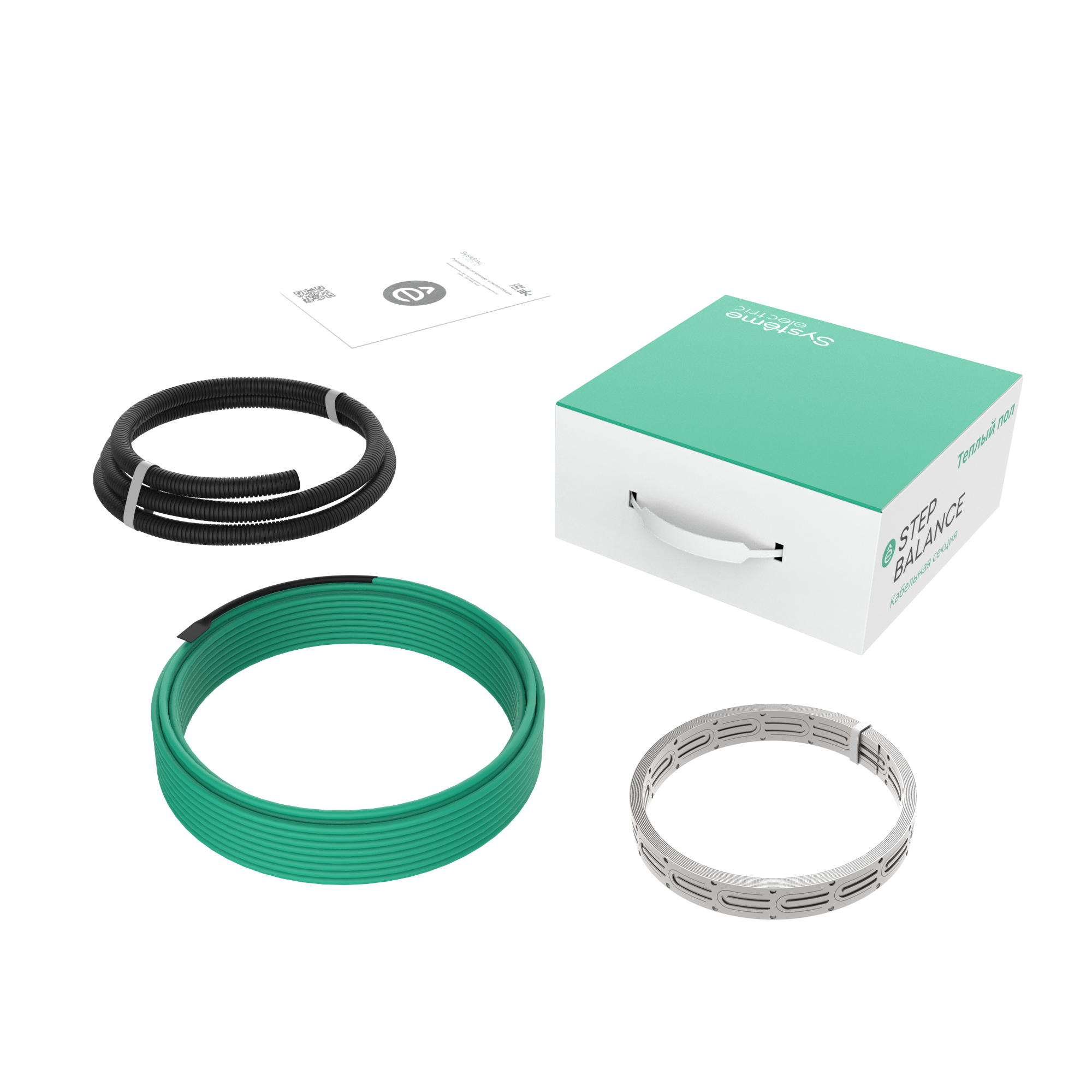 Systeme Electric STEP BALANCE Секция кабельная (теплый пол) SBC018033, 18 Вт/м, 585 Вт, 32,5 м
