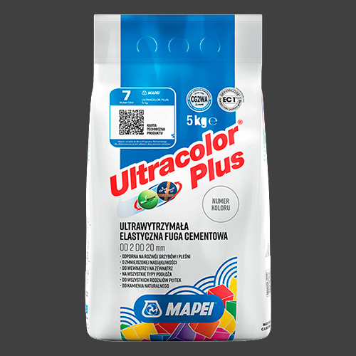 Затирка швов цементная Mapei Ultracolor Plus №149 Вулканический пепел 5кг