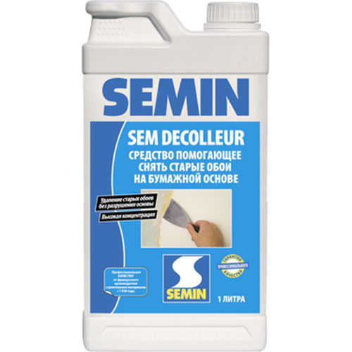 Средство для удаления обоев Semin Sem-Decolleur, 1л