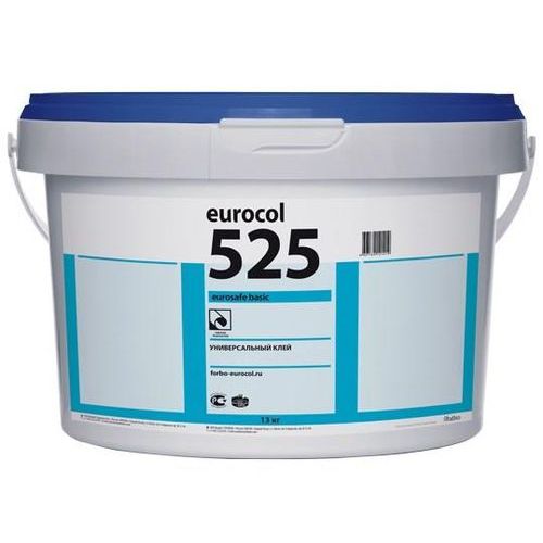 Клей Forbo Eurocol 525 Eurosafe Basic универсальный дисперсионный, 13кг