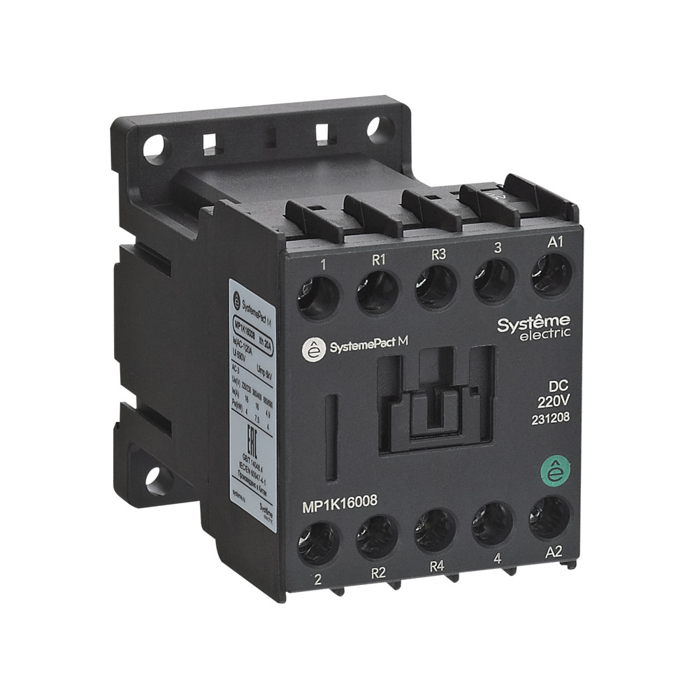 Systeme Electric SystemePact MCP  Контактор MP1K 4P(2НО+2НЗ) 6A DC12V