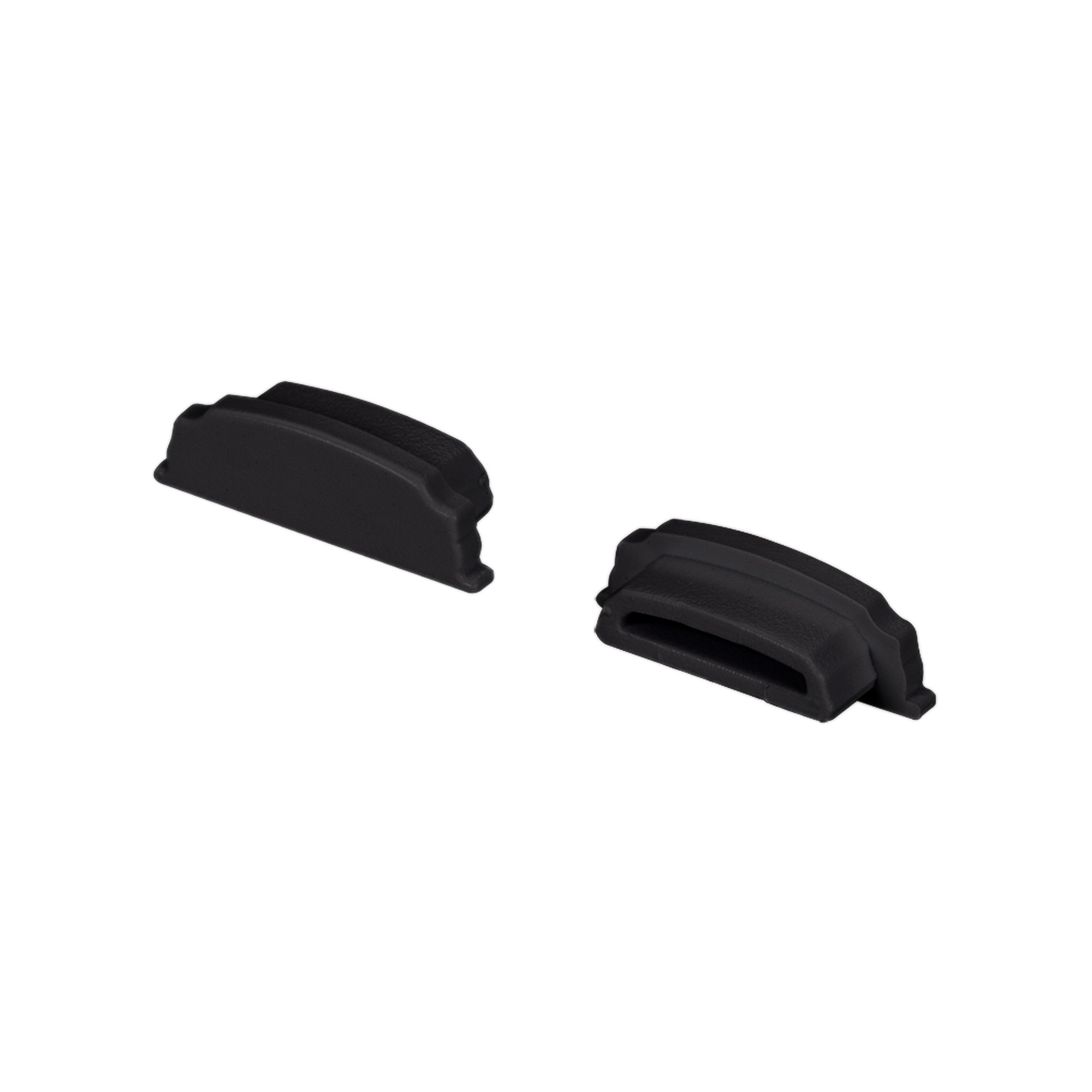 Arlight Заглушка ARH-BENT-W18 BLACK глухая (Пластик)