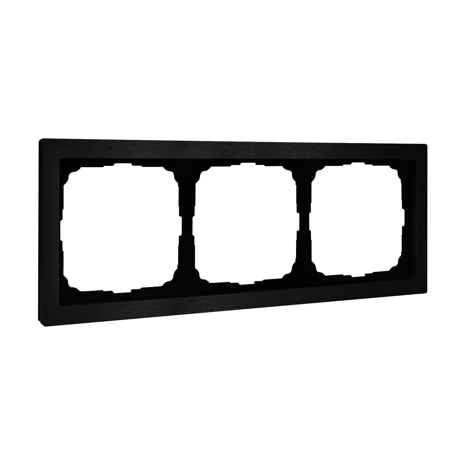 Systeme Electric ArtGallery Pure Металл Оникс Рамка 3-ая