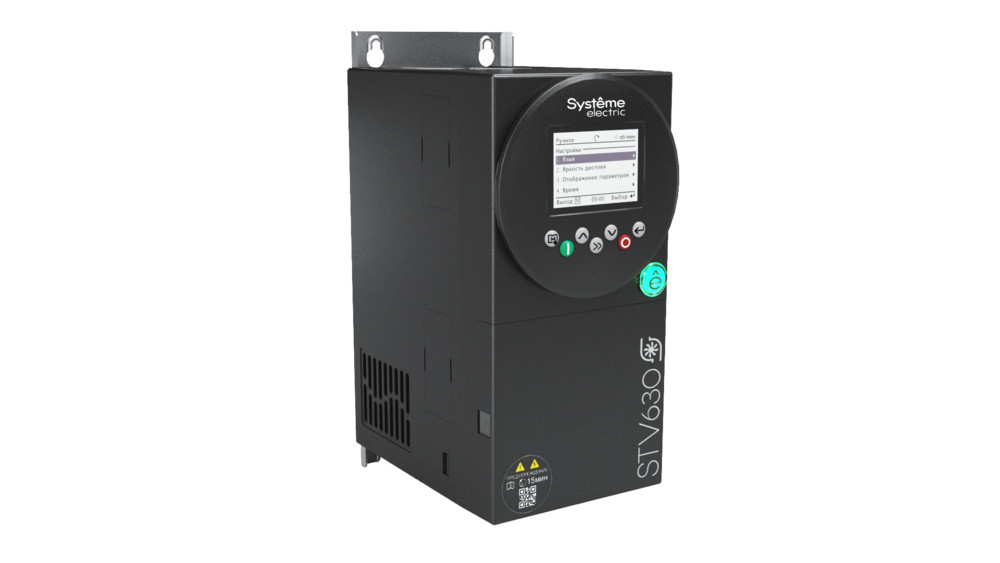 Systeme Electric Преобразователь частоты STV630 5,5 кВт 400В ЭМС С3 + встр. DC реактор + LCD панель оператора