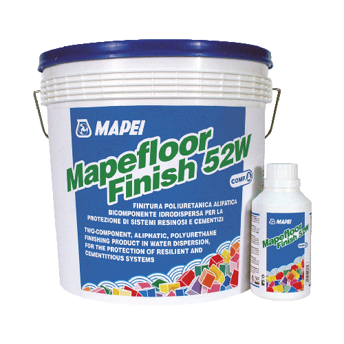 Краска полиуретановая Mapei Mapefloor Finish 52W (комп. В) 0,7кг