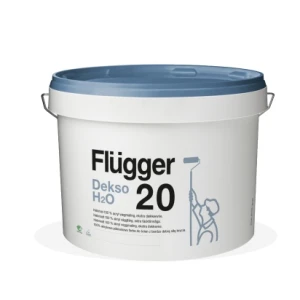 FLUGGER FLUTEX PRO 10 база1 0,75л Краска на акриловой основе шелковисто матовая для внутренних работ