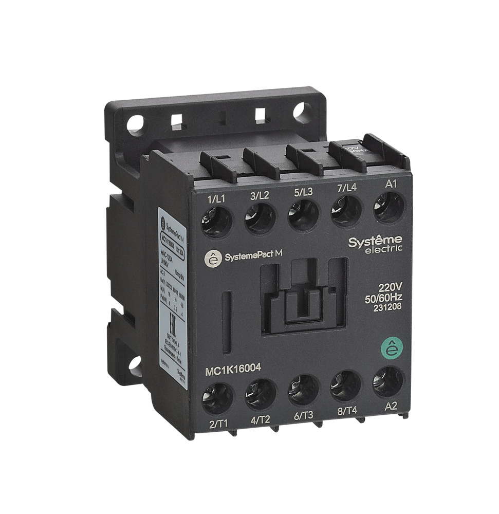 Systeme Electric SystemePact MCP  Контактор MC1K 4P(4НО) 6A AC24V 50/60Hz