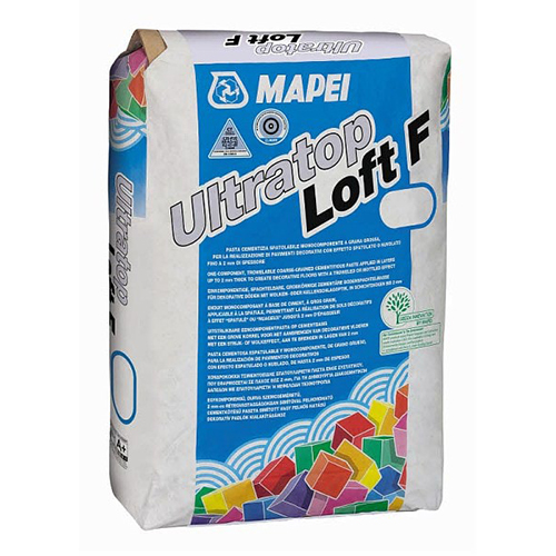 Цементное покрытие Mapei Ultratop Loft F White 20кг