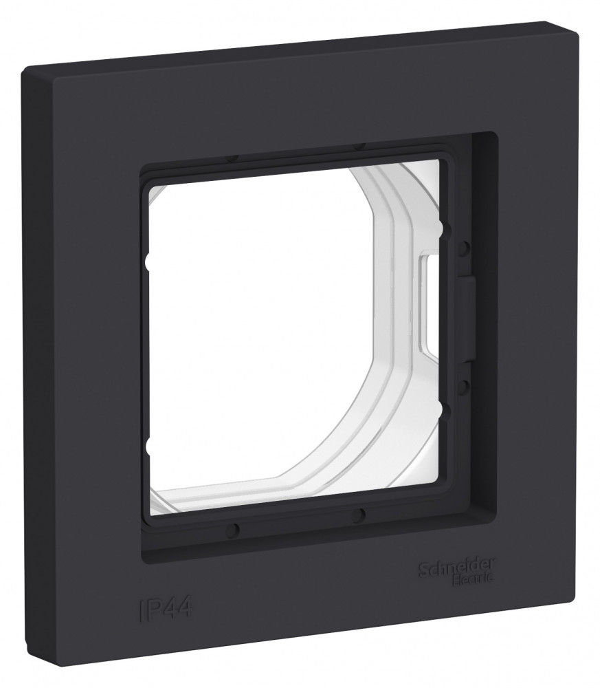 Systeme Electric AtlasDesign Aqua Карбон Рамка 1-ая IP44