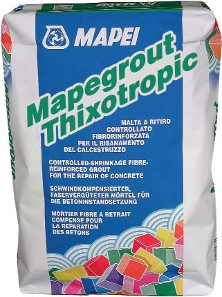 Ремонтный состав Mapei Mapegrout Thixotropic 25кг