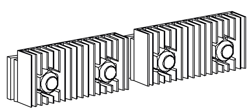 Systeme Electric Шина подключения 3P/4P для SD630 DC