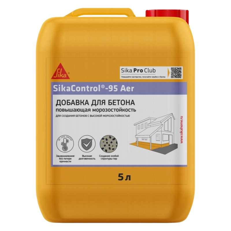 Добавка Sika Control-95 Aer комплексная, 5л