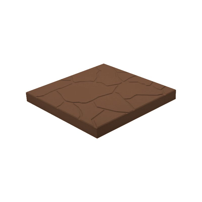 Плитка тротуарная Песчаник, 300х300х30мм коричневый