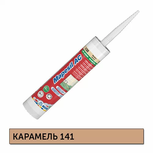 Герметик силикон Mapei Mapesil AC 141 карамель 310мл