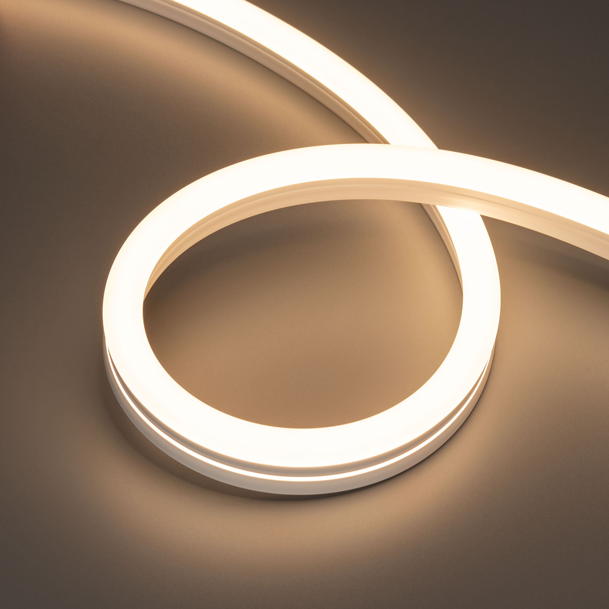 Arlight Лента герметичная MOONLIGHT-SIDE-A140-12x24mm 24V Warm3000 (9.6 W/m, IP68, 2835, 5m, Wire x1) (-)