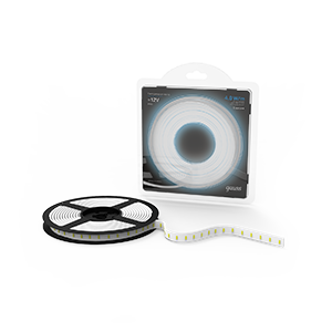 Gauss Лента LED 2835 -SMD 4.8W 12V DC холодный белый IP66 (блистер 5м)