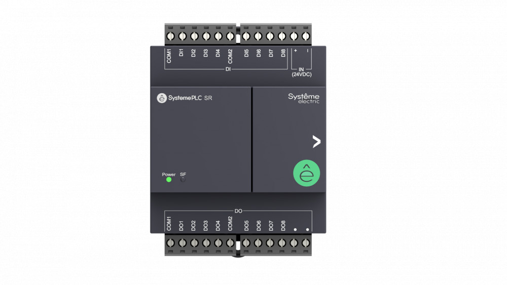 Systeme Electric Дискретный модуль ввода/вывода; 24 VDC; 8 IO: 4 DI, 4 DO (транзистор)