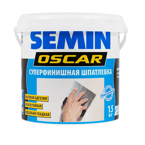 Шпатлевка Semin Oscar, 1,5кг