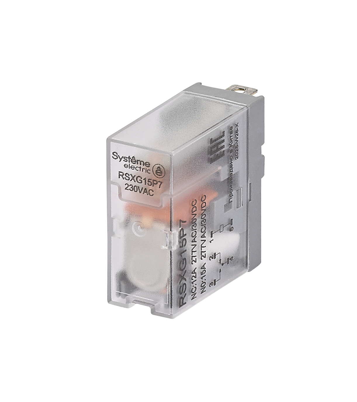 Systeme Electric Реле 12A 1CO 230VAC