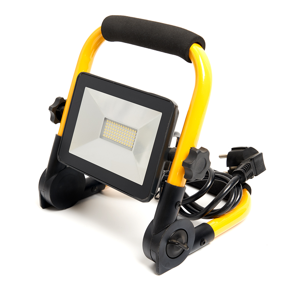 Feron Прожектор переносной, 50W, 6400K, SMD2835, 4000Lm, IP65, LL-513