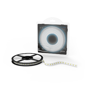 Gauss Лента LED 5050 -SMD 14.4W 12V DC холодный белый IP66 (блистер 5м)