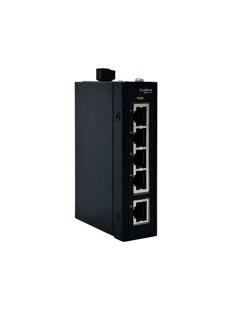 Systeme Electric Неуправляемый промышленный коммутатор Ethernet, 5x10/100BaseT