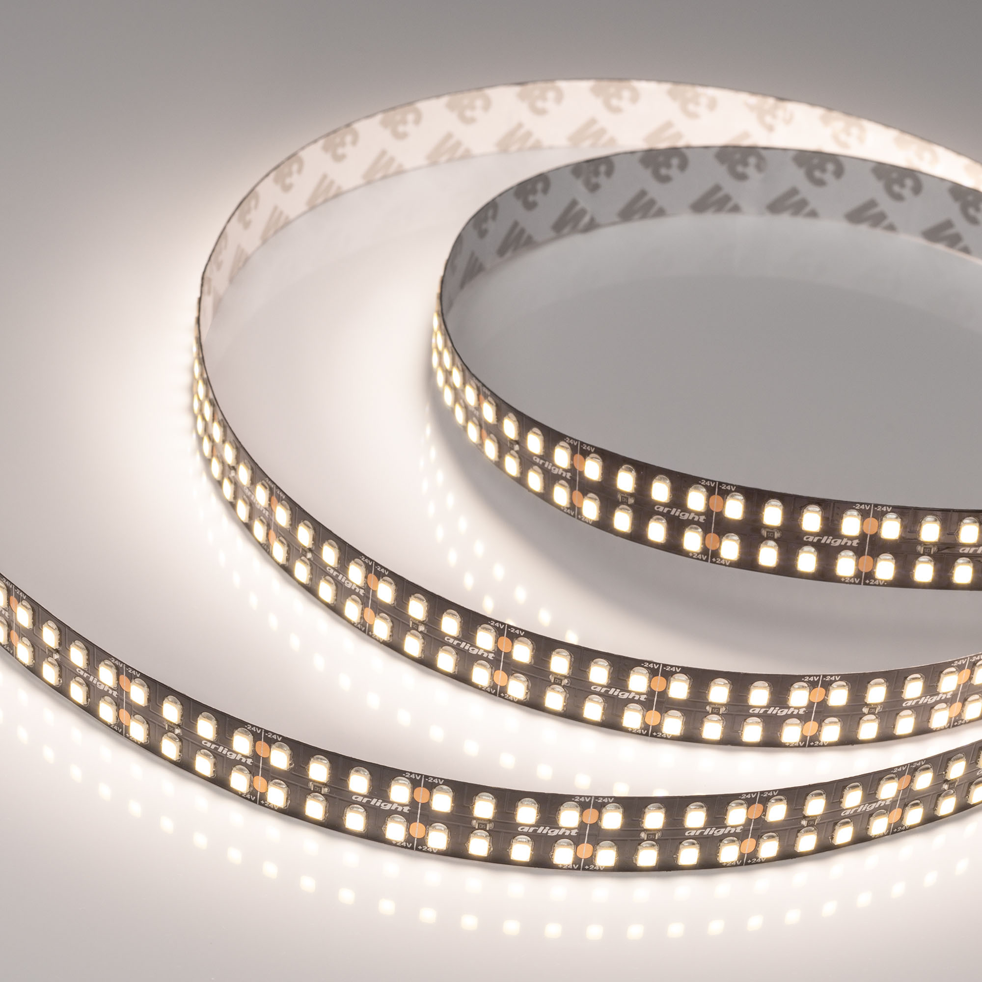 Arlight Лента RT-A320-BLACK-15mm 24V Day4000 (24 W/m, IP20, 2835, 5m) (-)