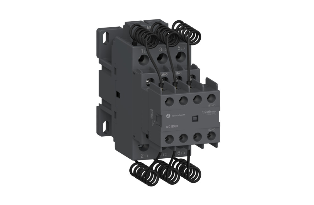 Systeme Electric SystemePact MCP Контактор MC1D для конденсаторных батарей 10 КВАР 1НО/2НЗ 24V 50/60ГЦ