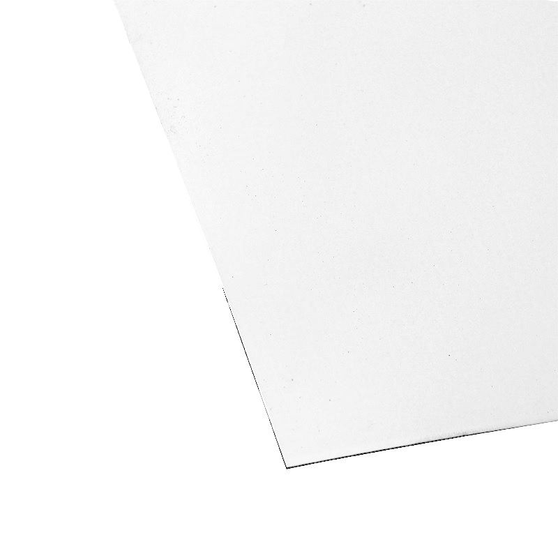 Лист плоский (ПЭ-9003-0,45мм) 1,25х2 белый