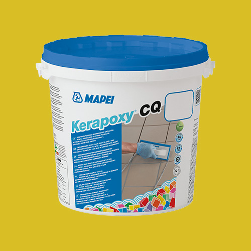 Эпоксидная затирка для плитки Mapei Kerapoxy CQ №151 горчичный 3 кг