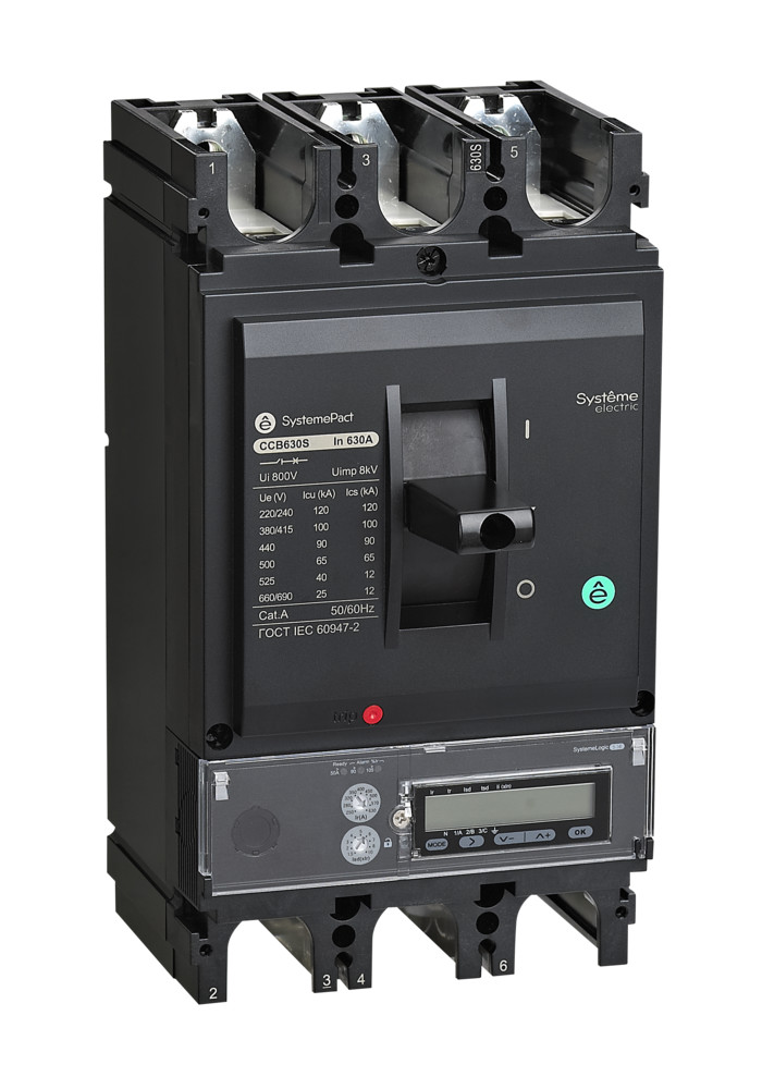 Systeme Electric SystemePact СCB Автоматический выключатель 400 150KA 3P3D S5.3E 400A