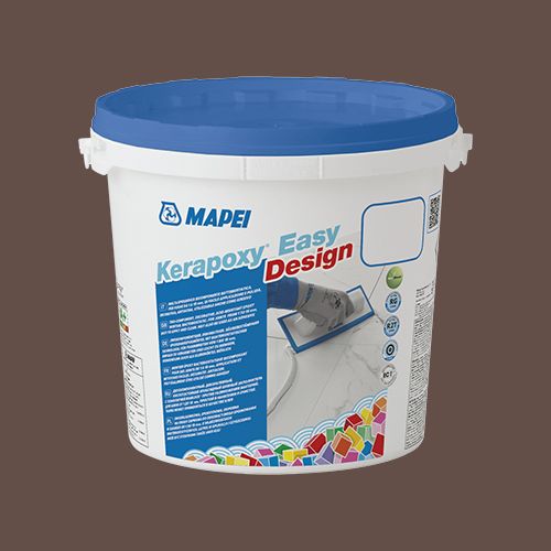 Эпоксидная затирка для плитки Mapei Kerapoxy Easy Design 0144 Chocolate, шоколад 3 кг