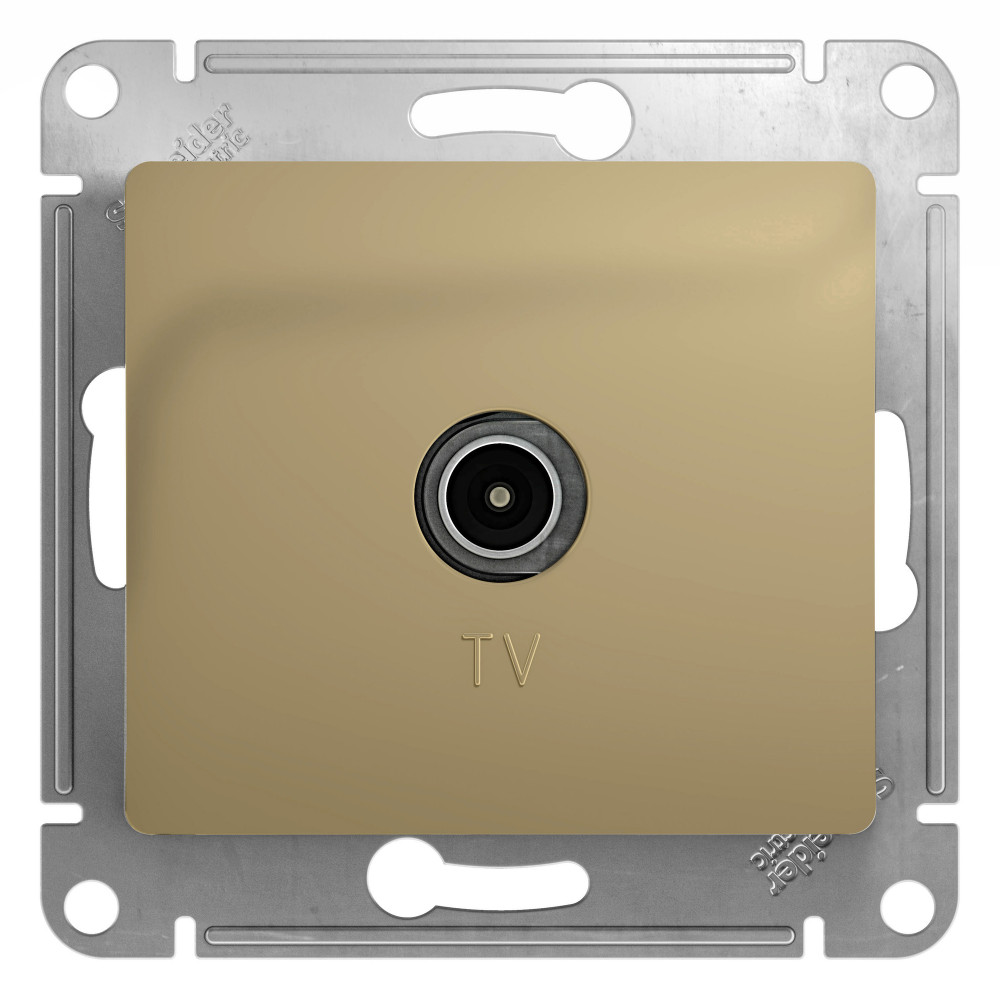 Systeme Electric Glossa Титан Розетка TV коннектор