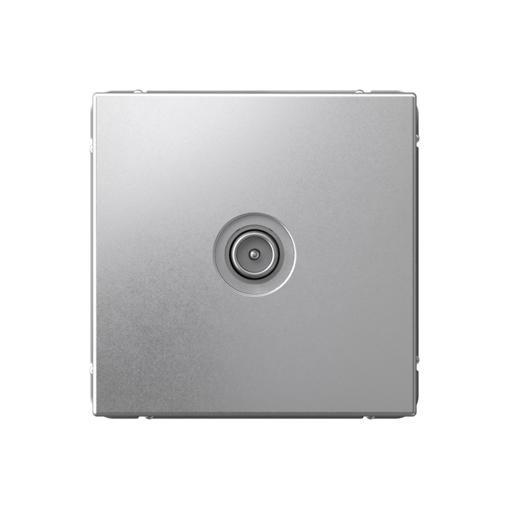 Systeme Electric ArtGallery Алюминий TV Розетка проходная 4DB, механизм