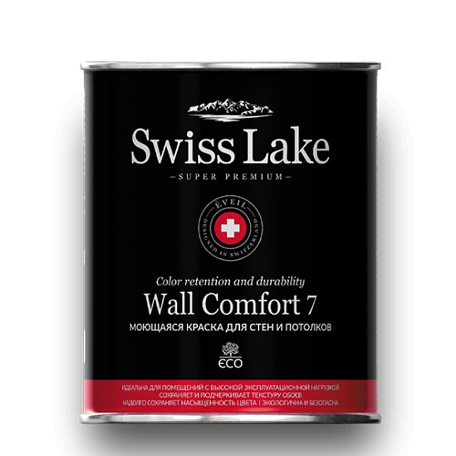 Краска Swiss Lake Wall Comfort 7 База С 2,7 л