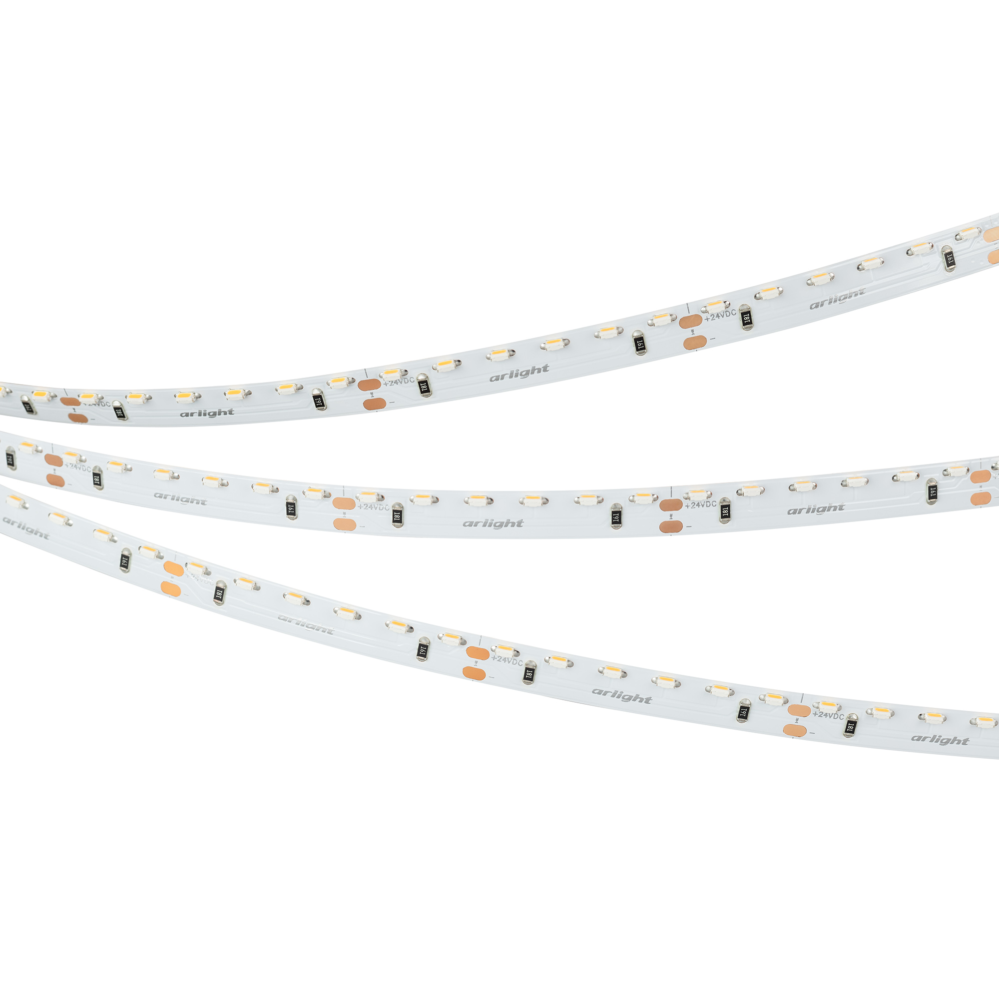 Arlight Лента RS-S120-8mm 24V Day5000 (9.6 W/m, IP20, 3014, 5m) (боковое свечение)