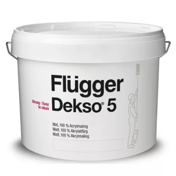 FLUGGER FLUTEX PRO 5 база1 0,75л Краска на акриловой основе для внктренних работ