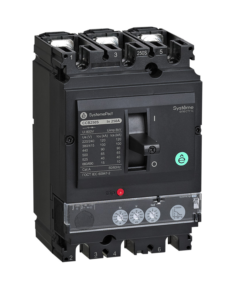 Systeme Electric SystemePact СCB Автоматический выключатель 100 36KA 3P3D S2.2 40A