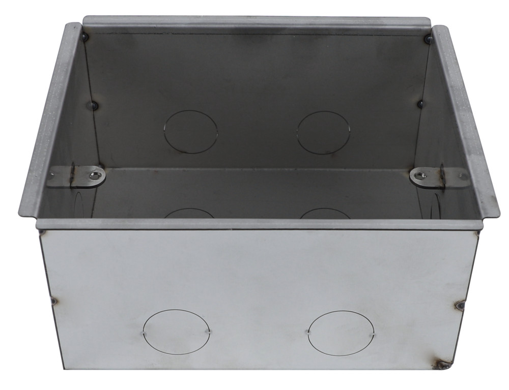 Systeme Elecrtic MultiDesk Сталь Коробка монтажная для бетонных полов для люка на 8 модулей