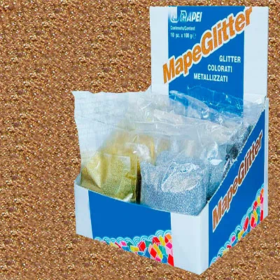 Блестки для затирки Mapei Mapeglitter №204 Light Gold (светлое золото) 0,1кг