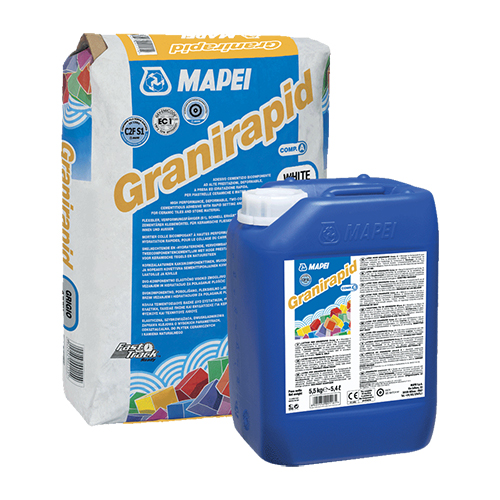 Клей для плитки Mapei Granirapid серый (A) 25кг