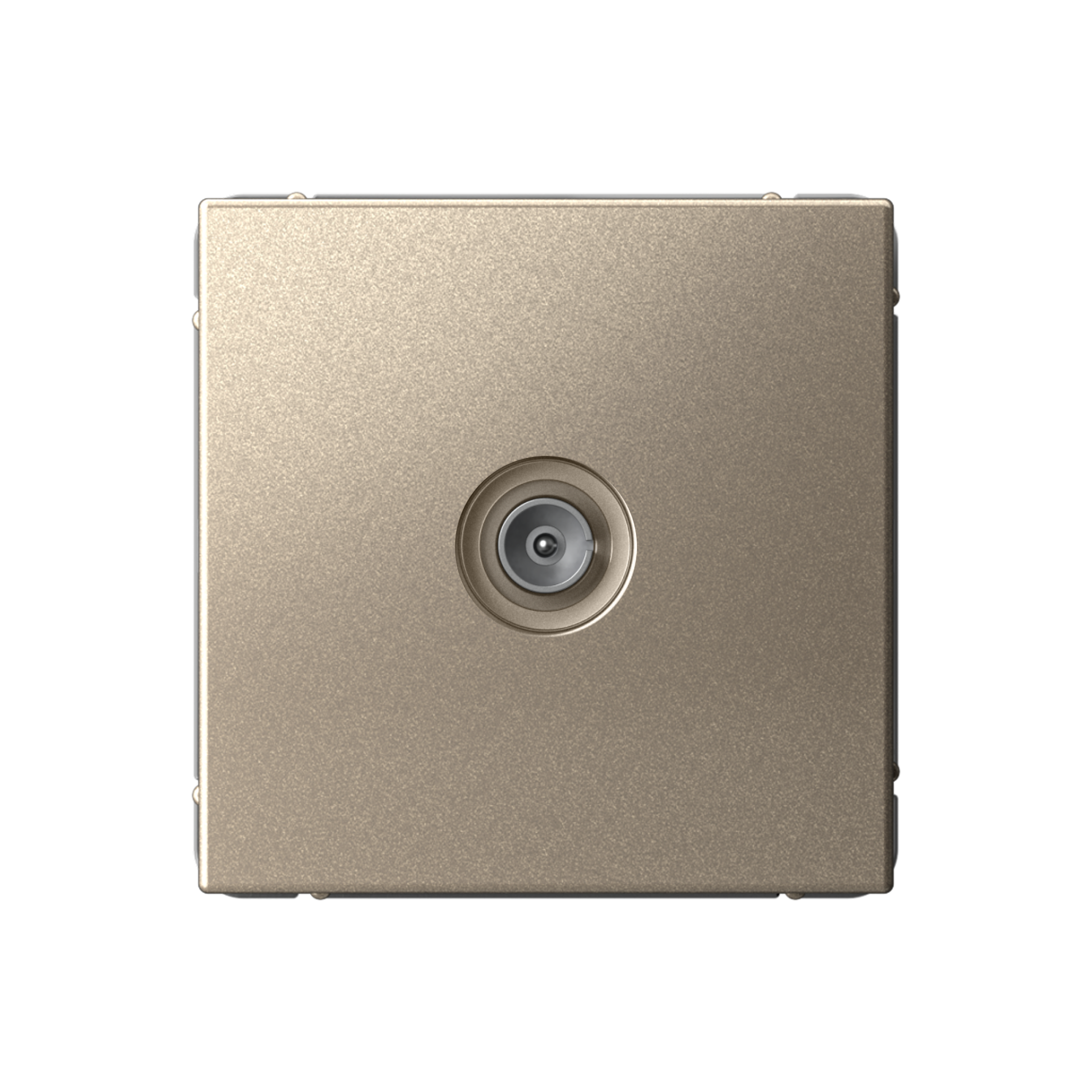 Systeme Electric ArtGallery Шампань TV Розетка проходная 4DB, механизм