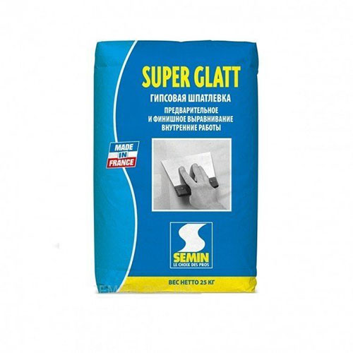 Шпатлевка Semin Super Glatt, 25кг