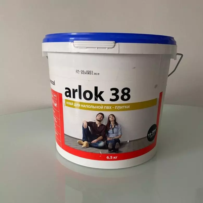 Клей для напольной ПВХ-плитки Arlok 38, 6,5кг
