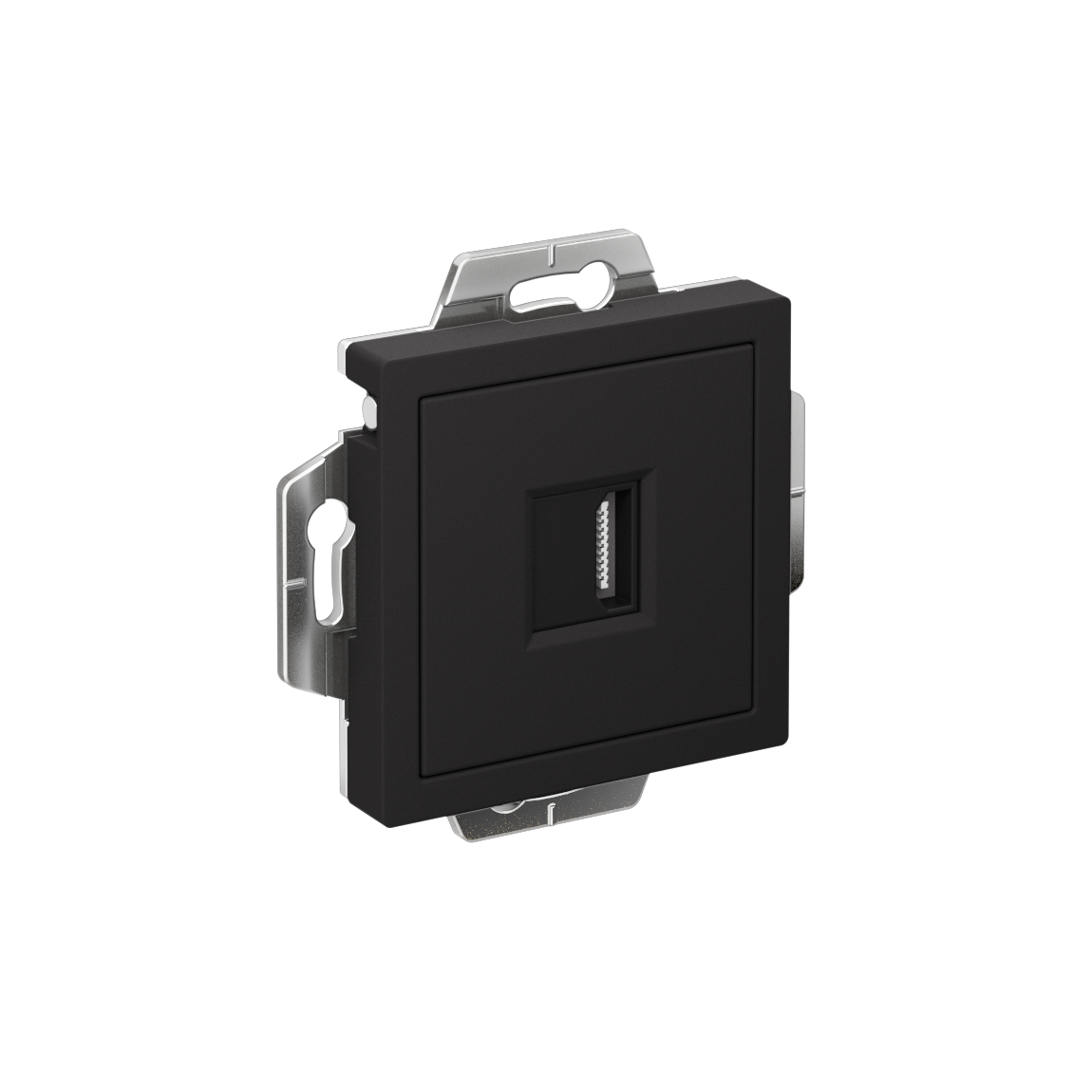 Systeme Electric AtlasDesign Карбон Розетка HDMI, механизм