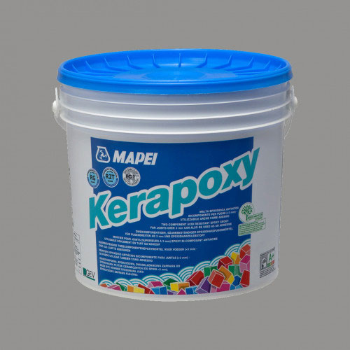 Эпоксидная затирка для плитки Mapei Kerapoxy №112 Серый 10 кг